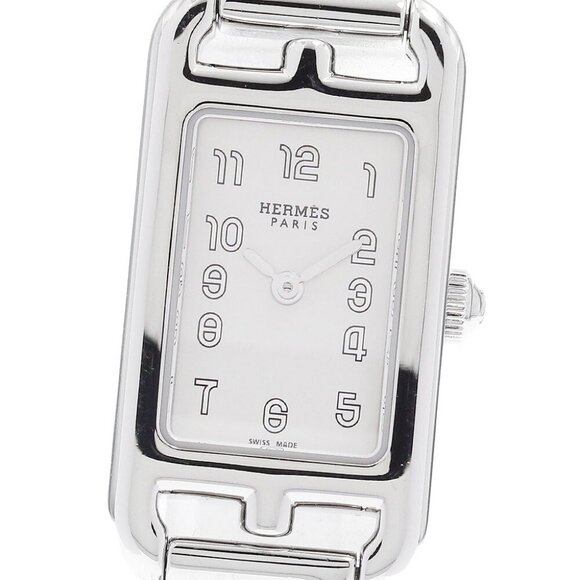 HERMES Nantucket NA2.110 Silver Dial Quartz Ladies Watch - Picture 11 of 13